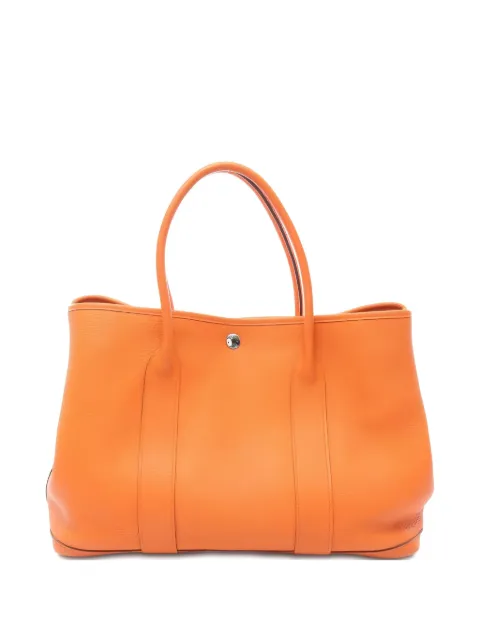 Hermès Pre-Owned 2010 Negonda Garden Party leather tote bag