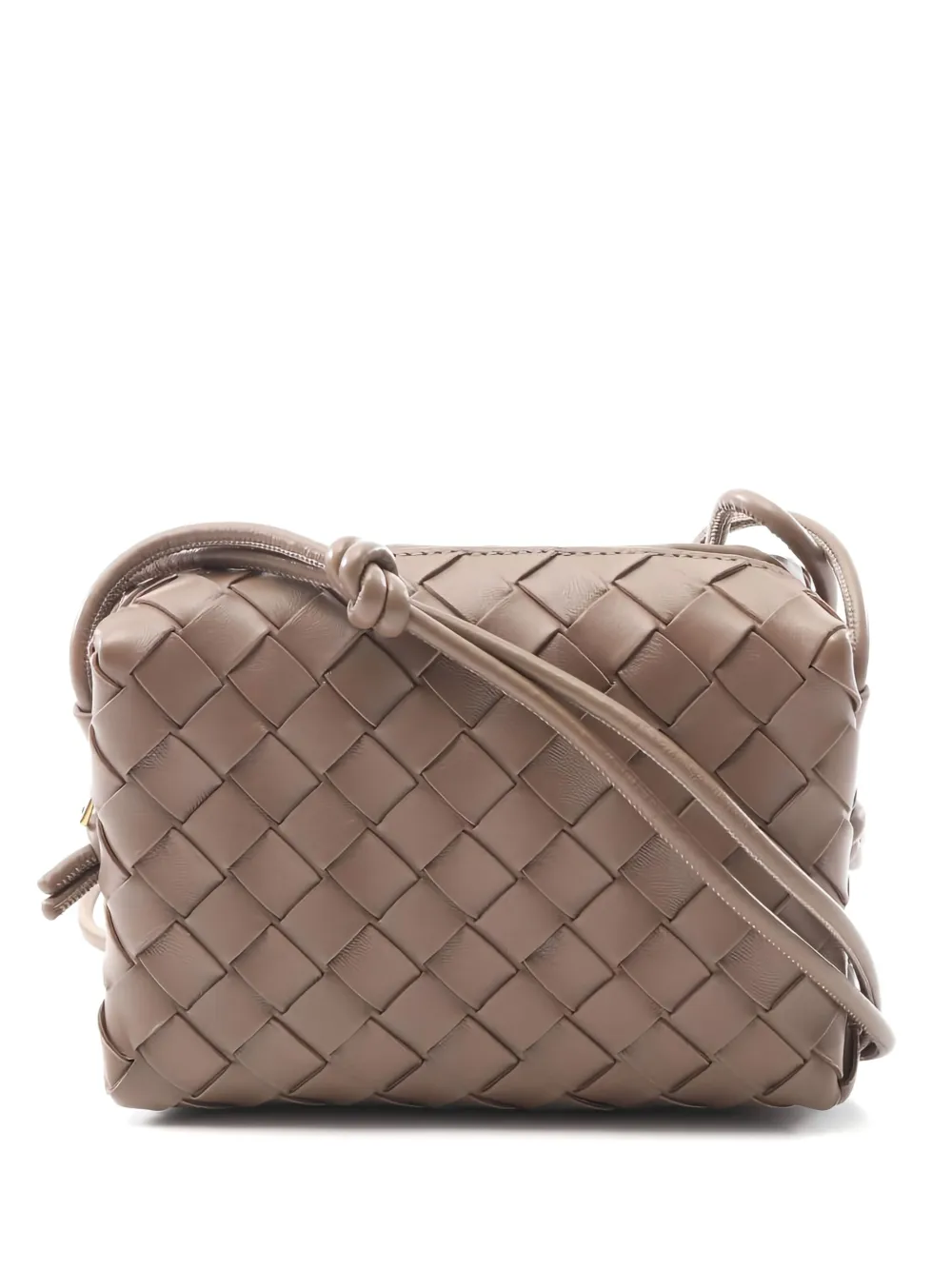 Сумка для фотокамеры Intrecciato mini loop, бывшая в употреблении у Bottega Veneta