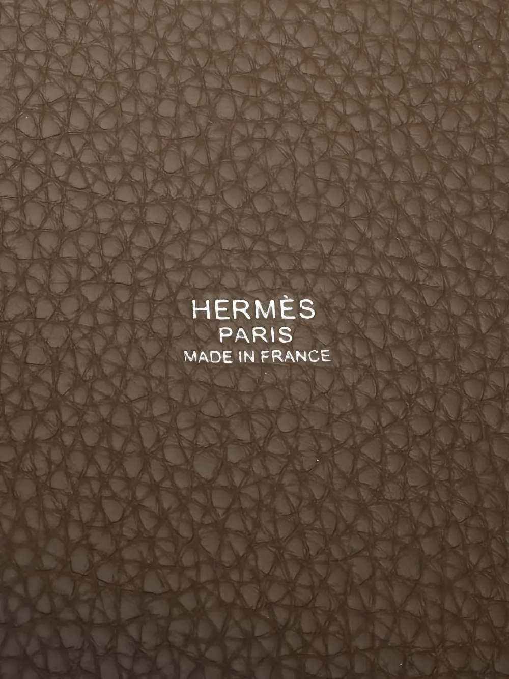 Pre-owned Hermes Picotin Bucket Bag In Brown