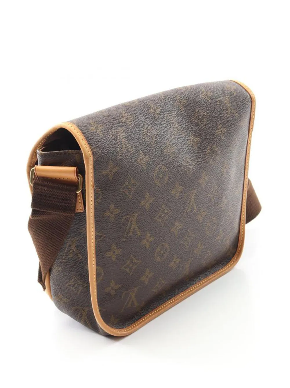 Pre-owned Louis Vuitton Bosforo Monogram Shoulder Bag In Brown
