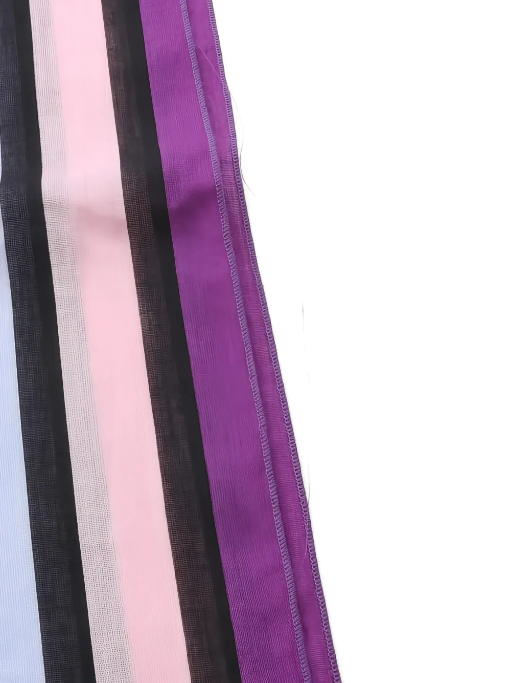 Pre-owned Louis Vuitton 2010s Floral-print Cotton Scarf In Purple