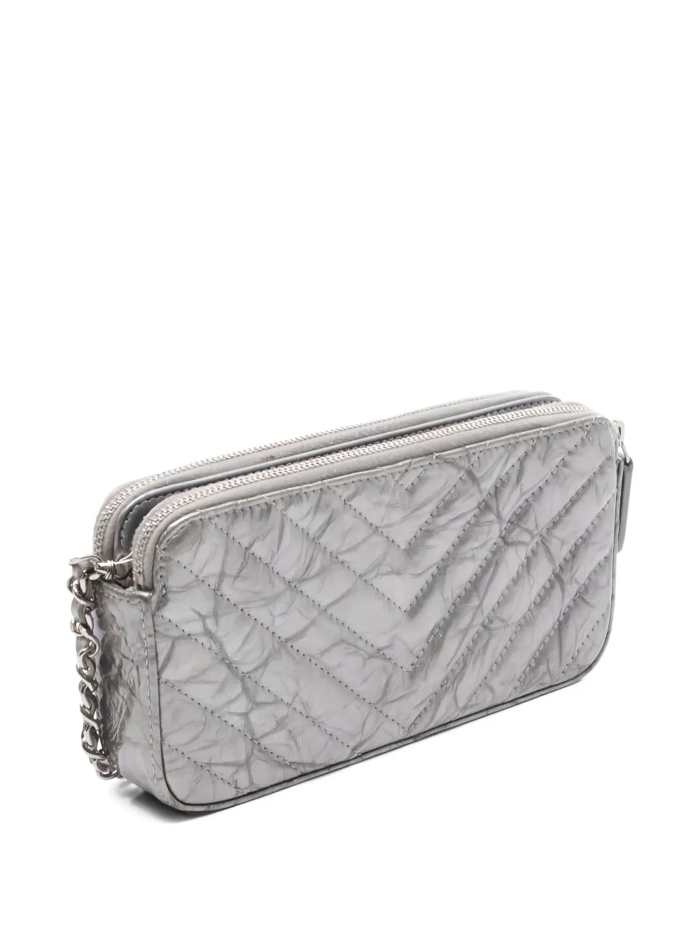 CHANEL Pre-Owned chevron-quilted chain wallet | Image 2