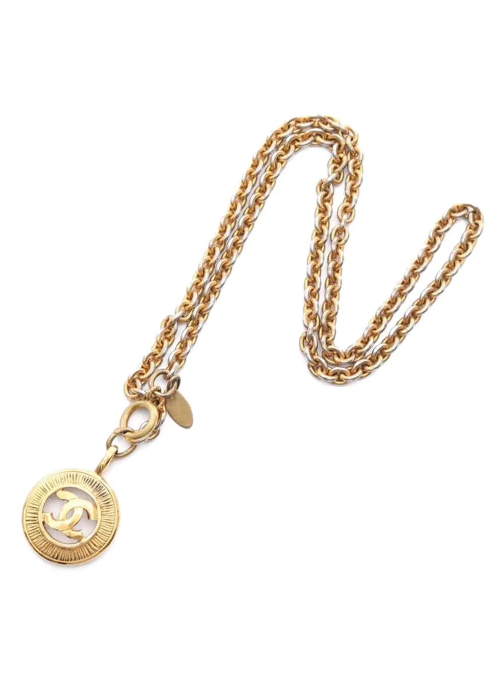 CHANEL Pre-Owned Coco-mark necklace | Gold | Image 1