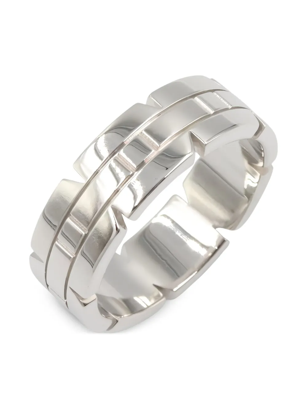 Cartier 18K white gold Tank Francaise ring | Women | Image 2