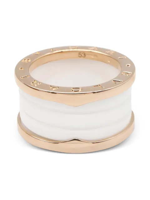 Bvlgari Pre-Owned 2010 18kt rose gold B-zero1 ring