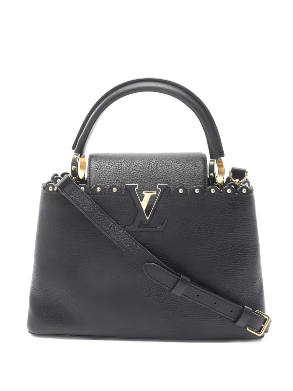 Louis Vuitton Pre-Owned カプシーヌ PM ハンドバッグ | ブラック