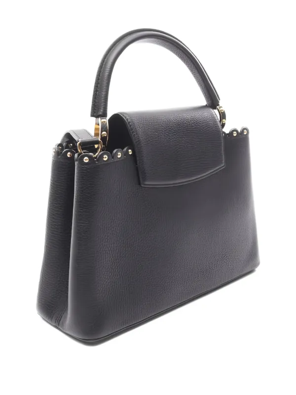 【美品】カプシーヌPMハンドバッグ Louis Vuitton Pre-Owned カプシーヌ PM ハンドバッグ | ブラック