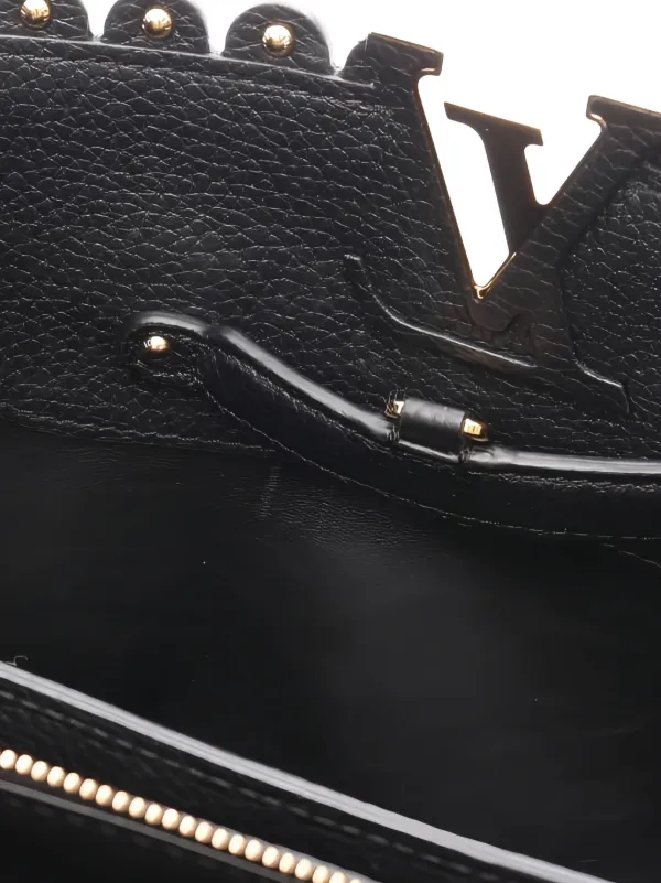 Louis Vuitton Pre-Owned カプシーヌ PM ハンドバッグ | ブラック