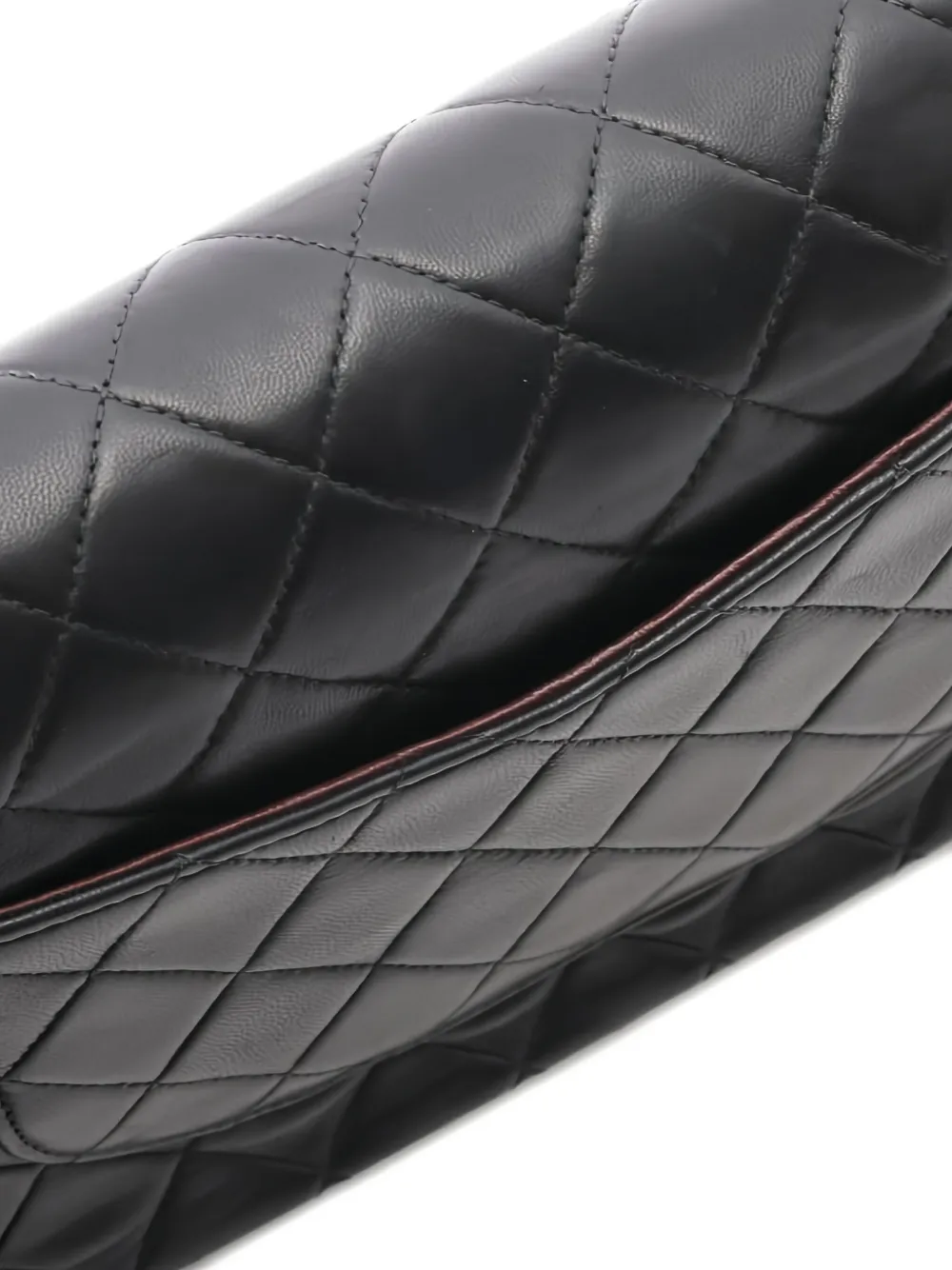 Pre-owned Chanel Classic Flap Shoulder Bag In Black