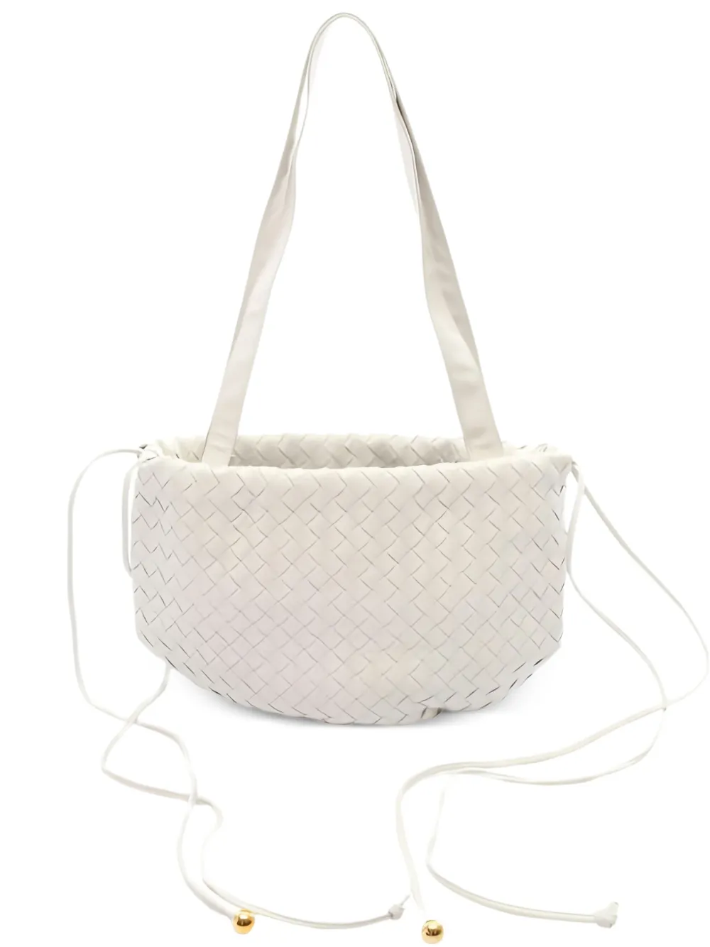 Bottega Veneta Pre-Owned Intrecciato shoulder bag | White | Image 1