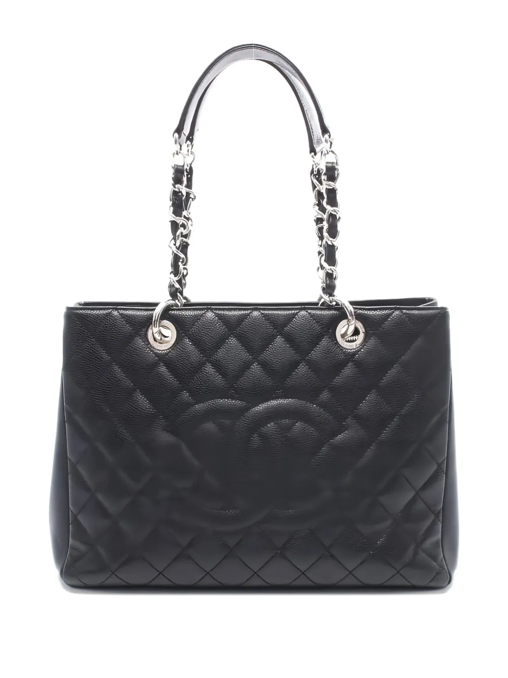 CHANEL Pre-Owned 2012-2013 Grand Shopping shoulder bag - Nero