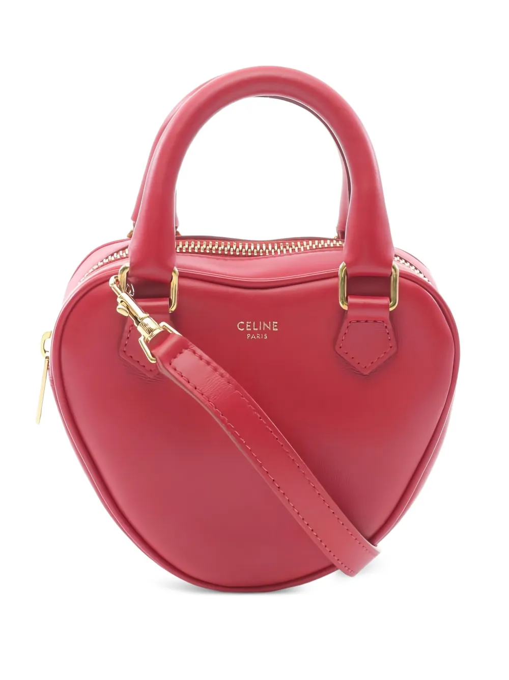 Celine Pre-Owned 2010 medium Heart handbag | Red | Image 1