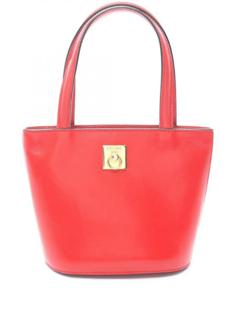 Celine Pre-Owned logo-plaque tote bag | Red | Image 1