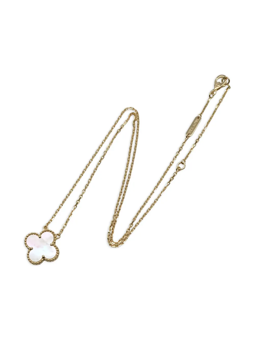 Van Cleef & Arpels Pre-Owned collar Alhambra en oro amarillo de 18kt con madreperla | Image 2