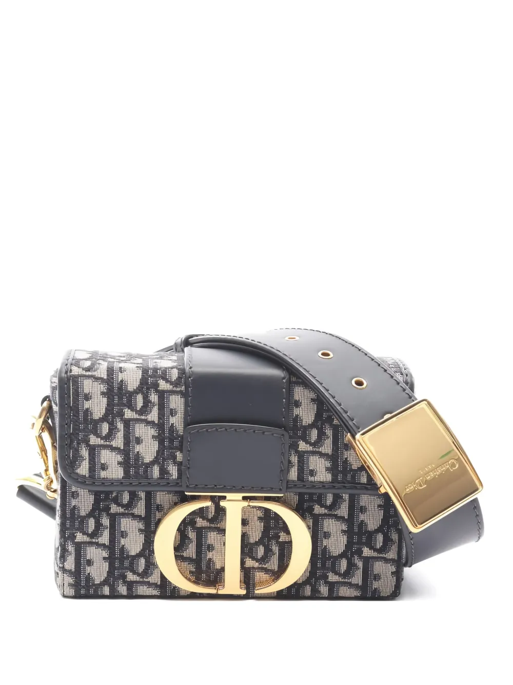 Christian Dior Pre-Owned 2010s 30 Montaigne Oblique shoulder bag - ブルー Christian Dior Pre-Owned 2010s 30 Montaigne Oblique shoulder bag - ブルー