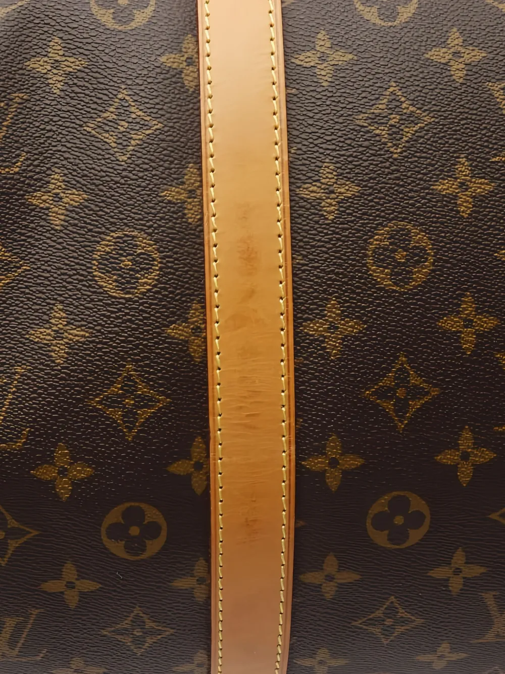 Pre-owned Louis Vuitton 1998 Keepall Bandouliere 60 Monogram Holdall In Brown