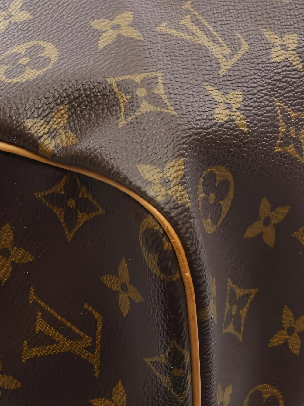 Pre-owned Louis Vuitton 1998 Keepall Bandouliere 60 Monogram Holdall In Brown