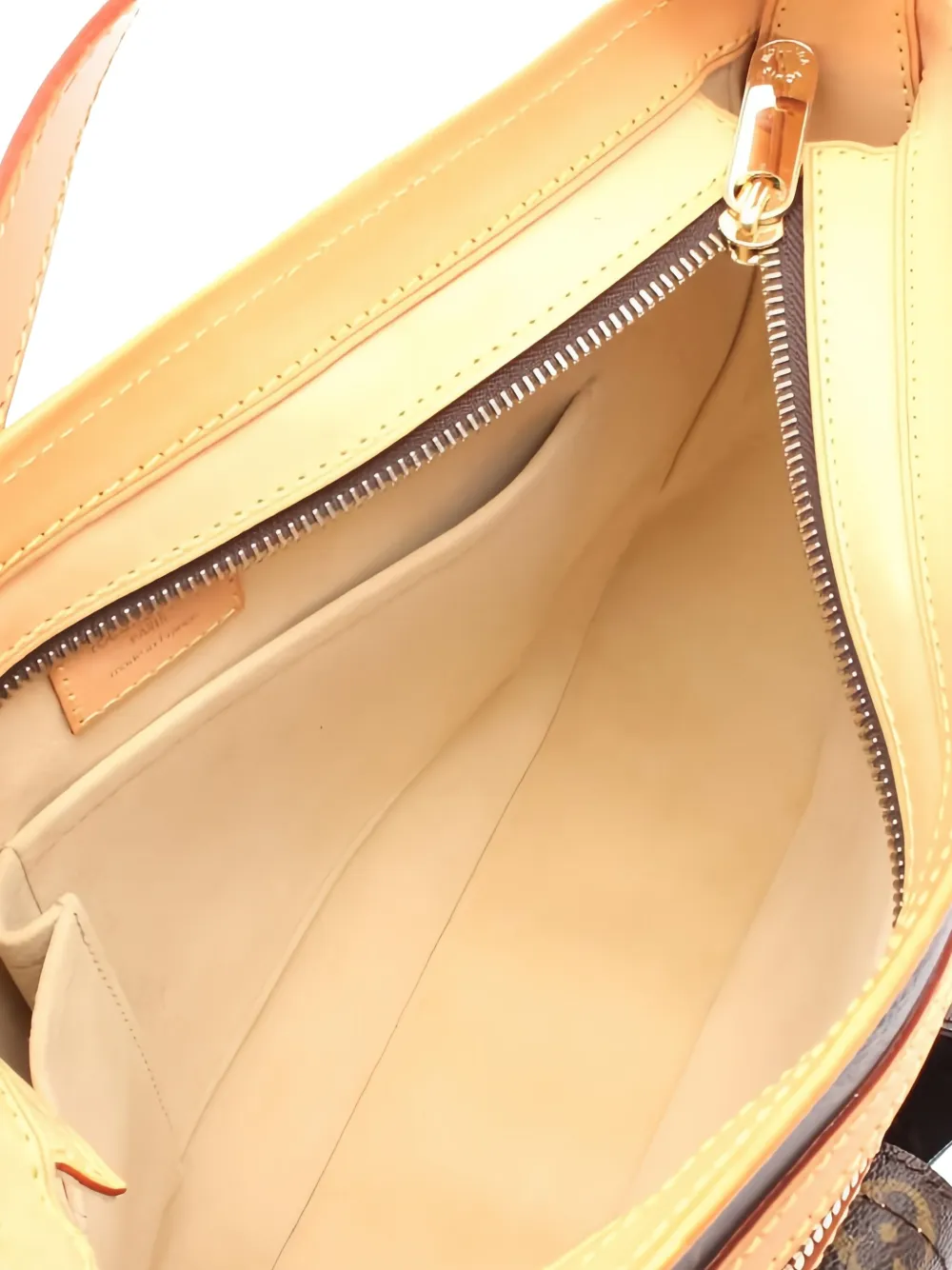 Pre-owned Louis Vuitton 2006 Hudson Gm Monogram Shoulder Bag In Brown