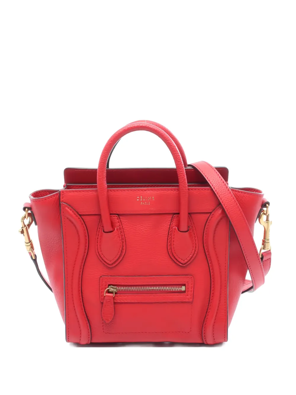 Celine Pre-Owned Handtasche aus Leder | Rot | Image 1