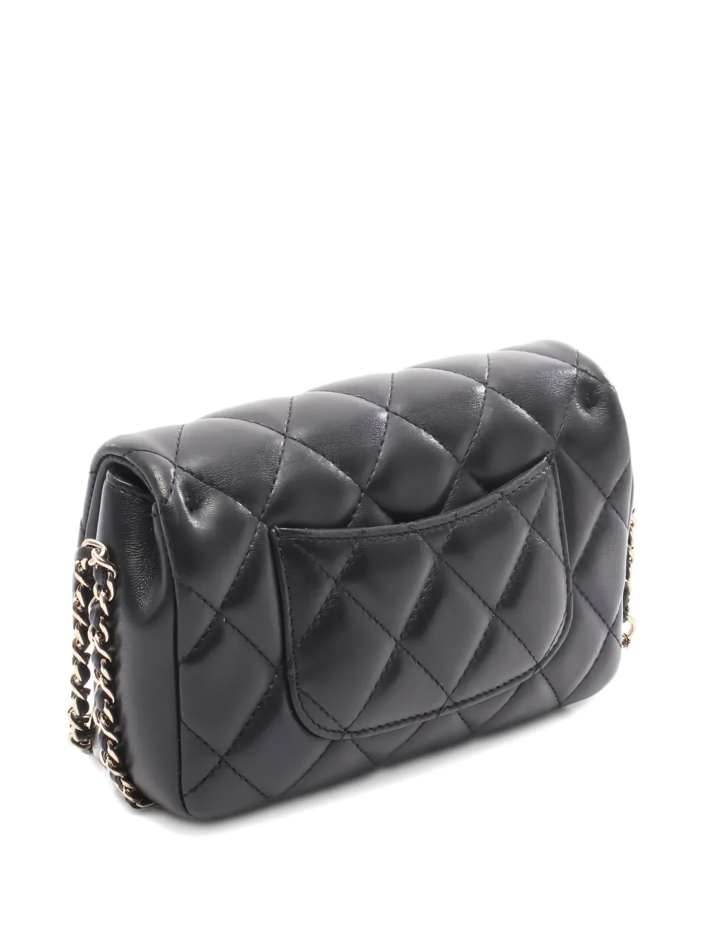 CHANEL Pre-Owned 2019 small Classic Flap matelassé shoulder bag | Pre-Owned | Image 2