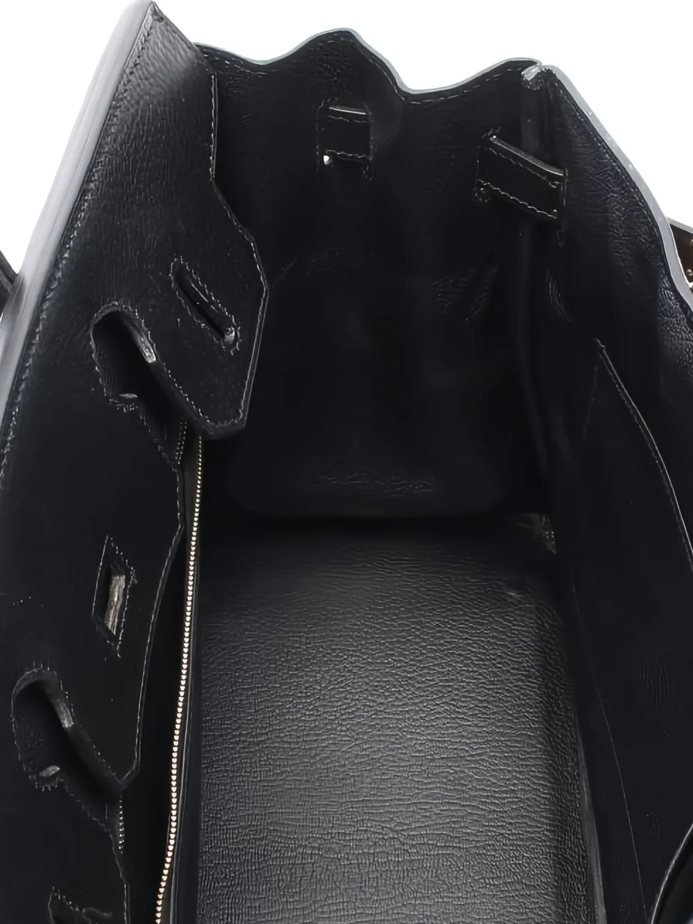 Pre-owned Hermes Birkin 30 Tote Bag In Black