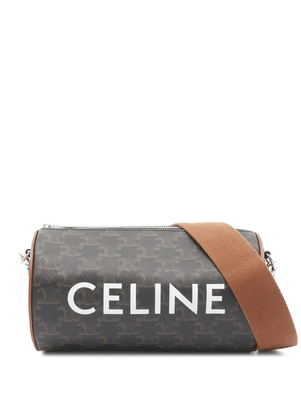 Celine Pre-Owned 2010s Triomphe モノグラム ショルダーバッグ - ブラウン Celine Pre-Owned 2010s Triomphe モノグラム ショルダーバッグ - ブラウン