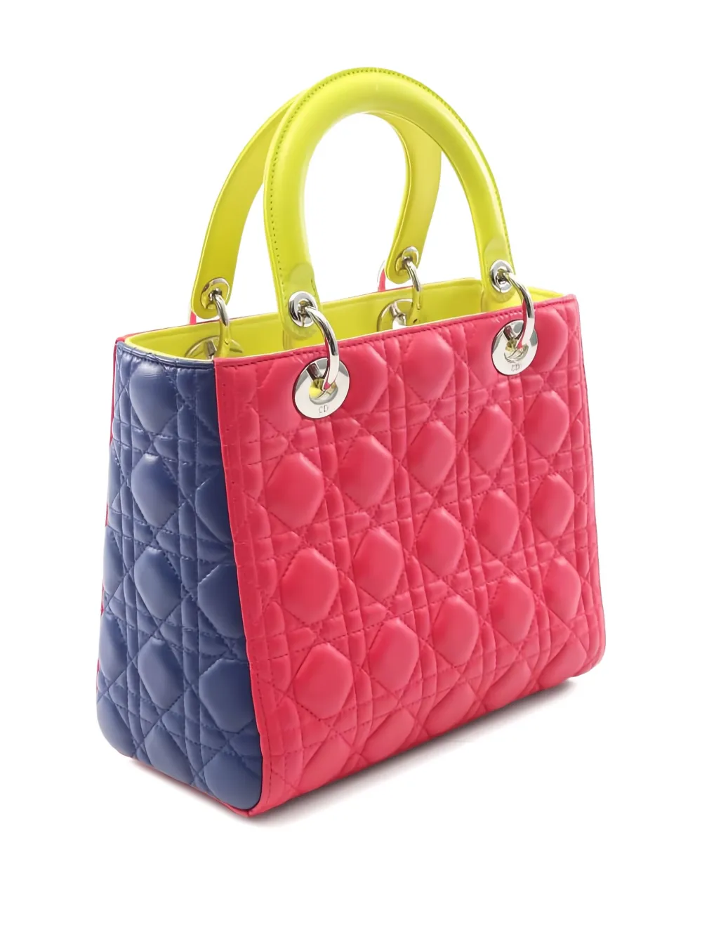 Christian Dior Pre-Owned Lady Dior colour-block two-way handbag | Pre-Owned | Image 2