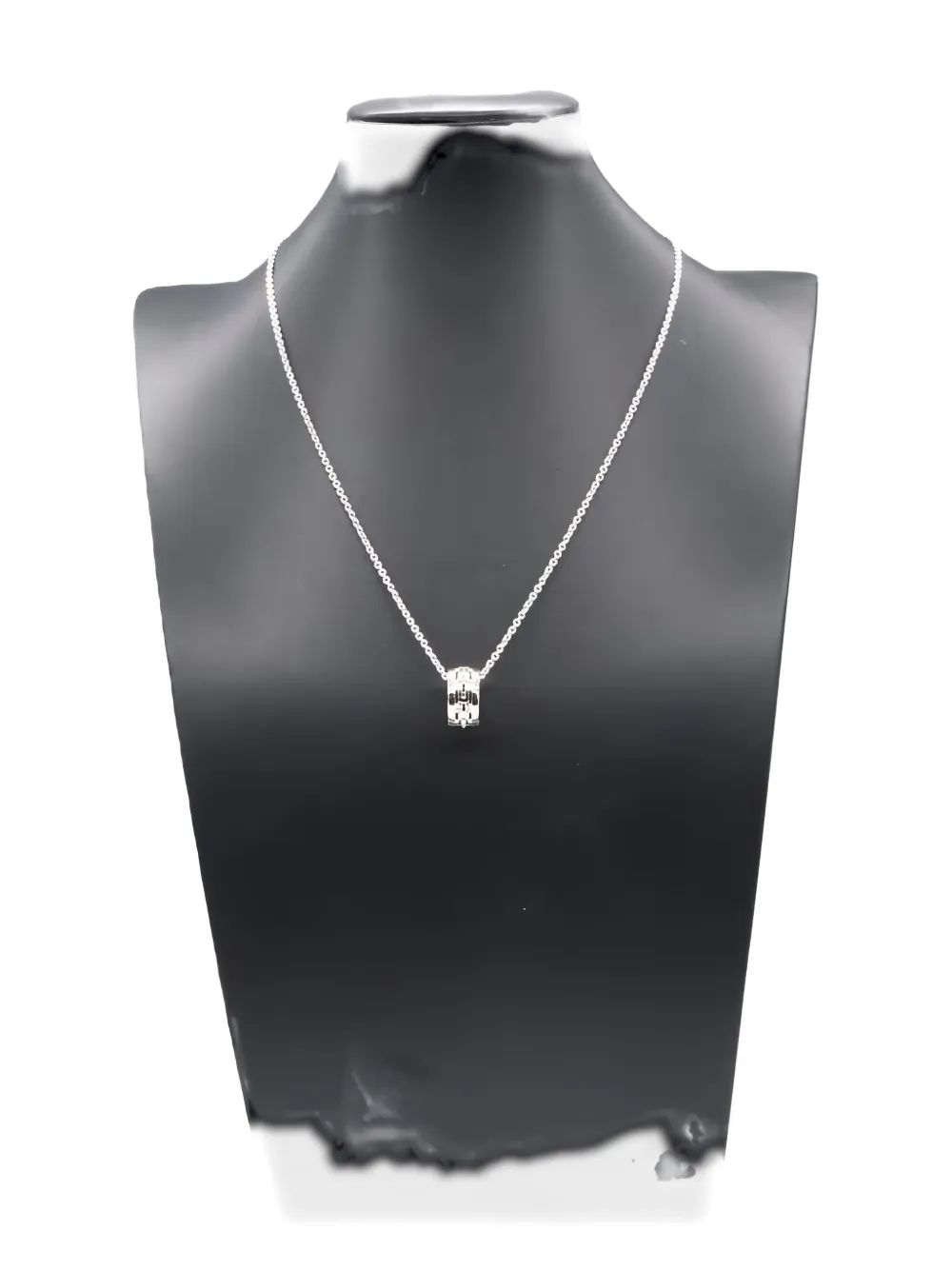 Bvlgari Pre-Owned 2010 18kt white gold Parentesi necklace | Silver | Image 1