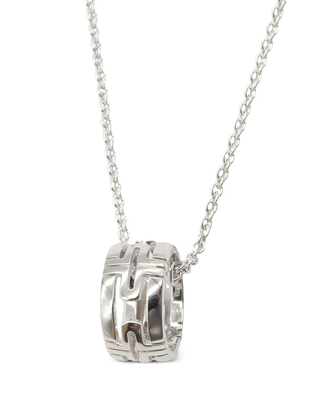 Bvlgari Pre-Owned 2010 18kt white gold Parentesi necklace | Pre-Owned | Image 2