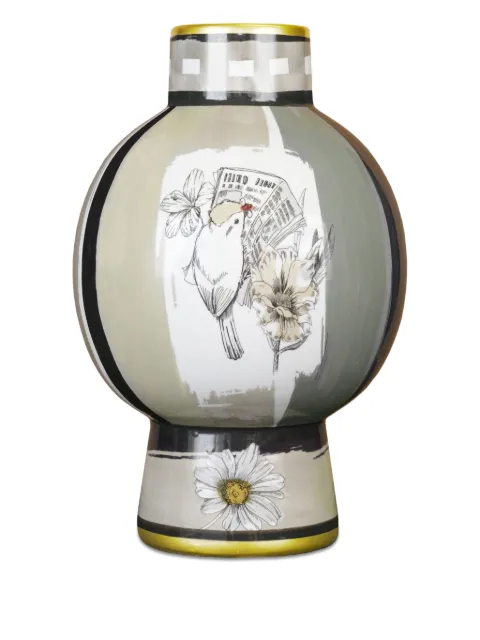 BACI MILANO Urban floral vase (28cm)