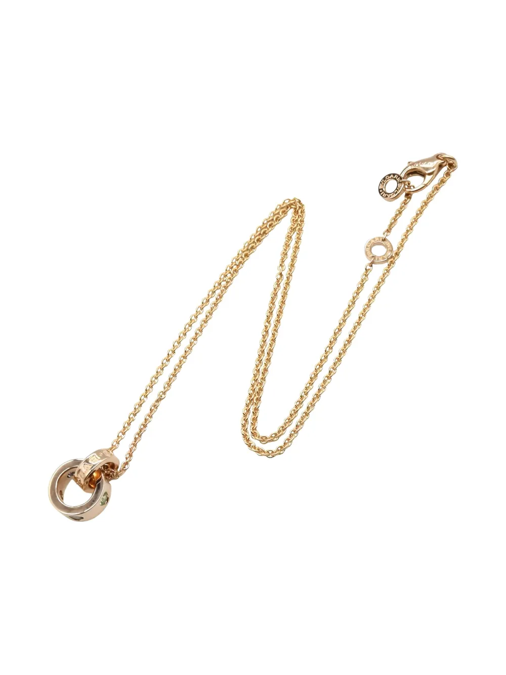 Bvlgari Pre-Owned 18K rose gold Roman Sorbet ruby and sapphire necklace | Gold | Image 1