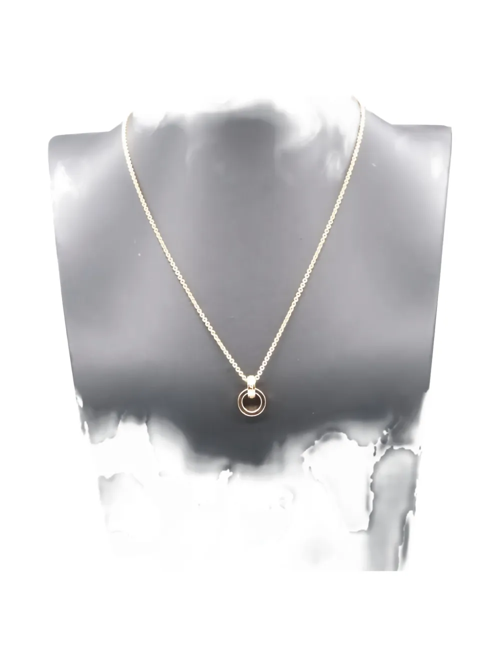 Pre-owned Bvlgari 18k Rose Gold Roman Sorbet Ruby And Sapphire Necklace