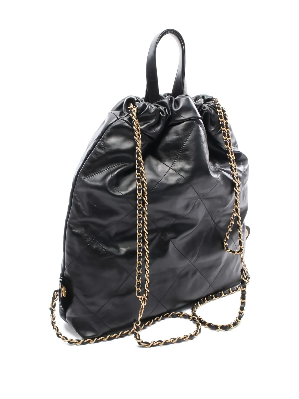 CHANEL Pre-Owned diamond-quilted chain-strap backpack | Pre-Owned | Image 2