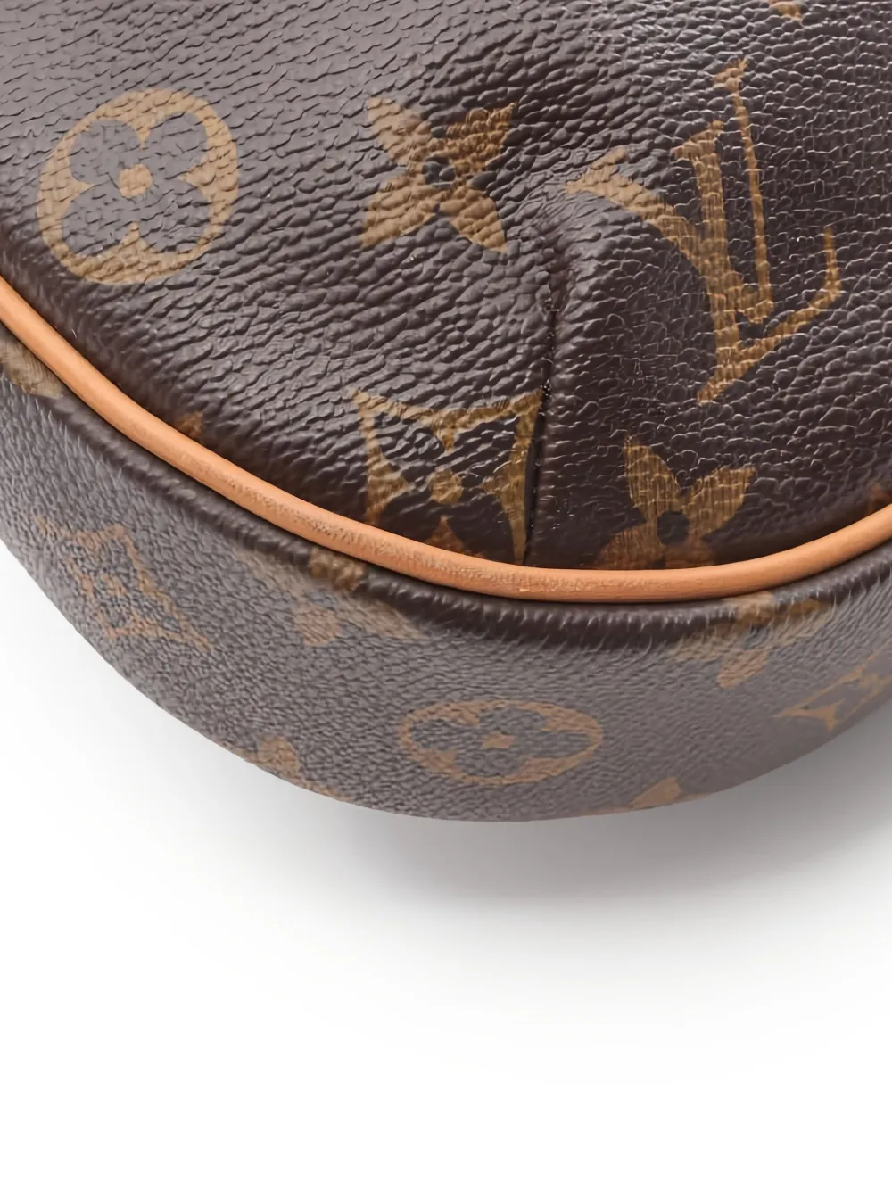 Pre-owned Louis Vuitton 2008 Odeon Pm Monogram Shoulder Bag In Brown