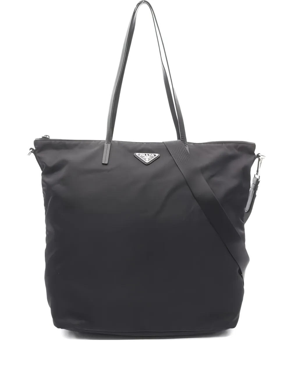 Prada Pre-Owned 2way ハンドバッグ - ブラック Prada Pre-Owned 2way ハンドバッグ - ブラック