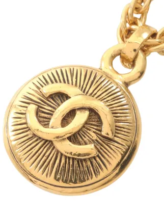 CHANEL Pre-Owned ココマーク ネックレス | ゴールドトーン | FARFETCH JP