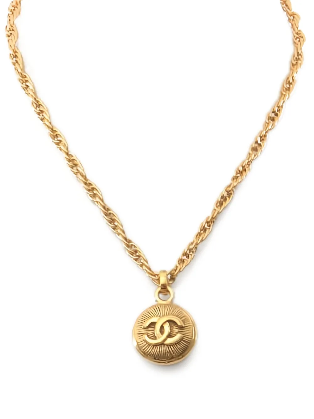 CHANEL Pre-Owned Coco-mark necklace | Image 2