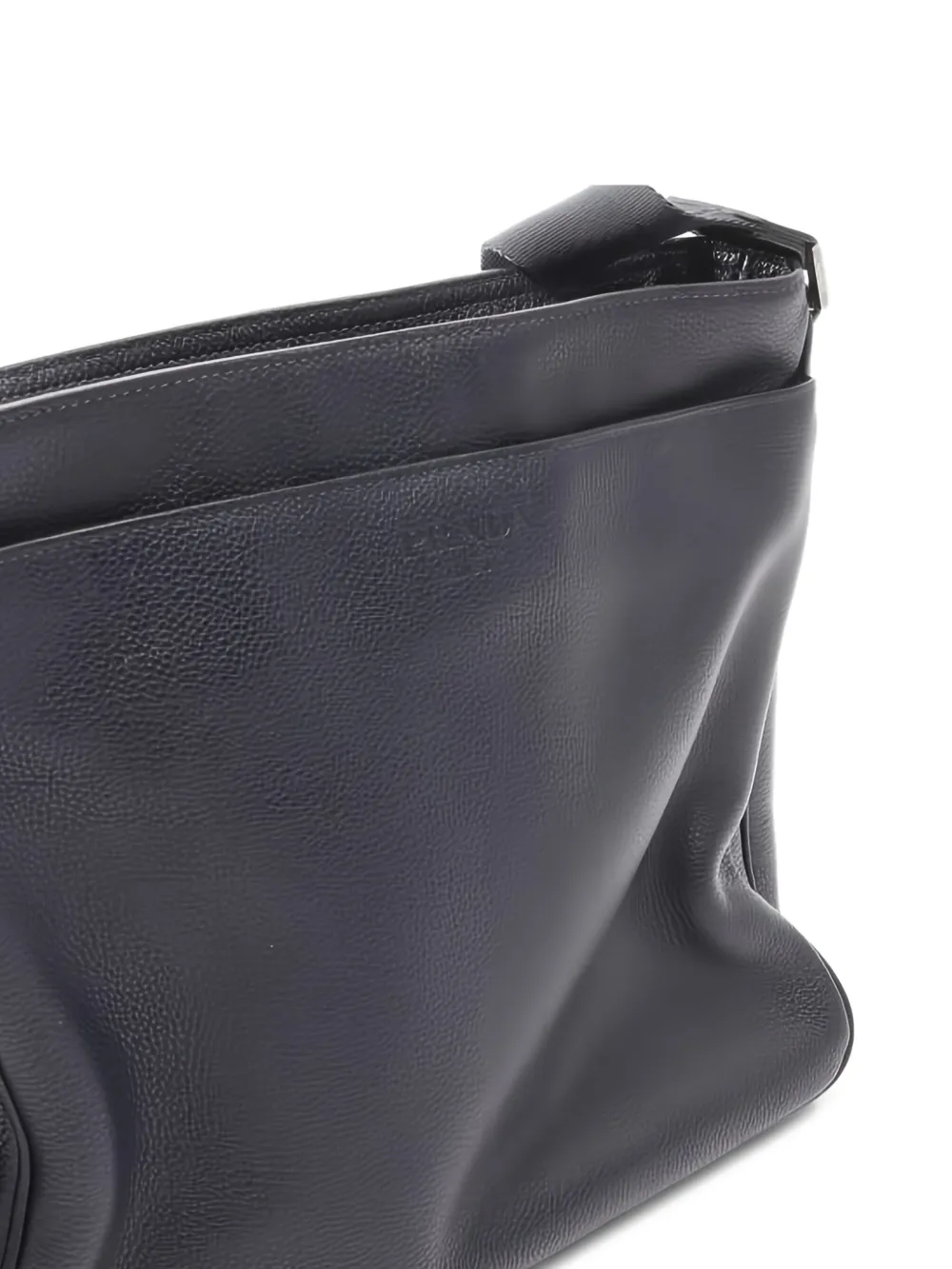 Pre-owned Prada 2010's Leather Cross Body Bag In Blue