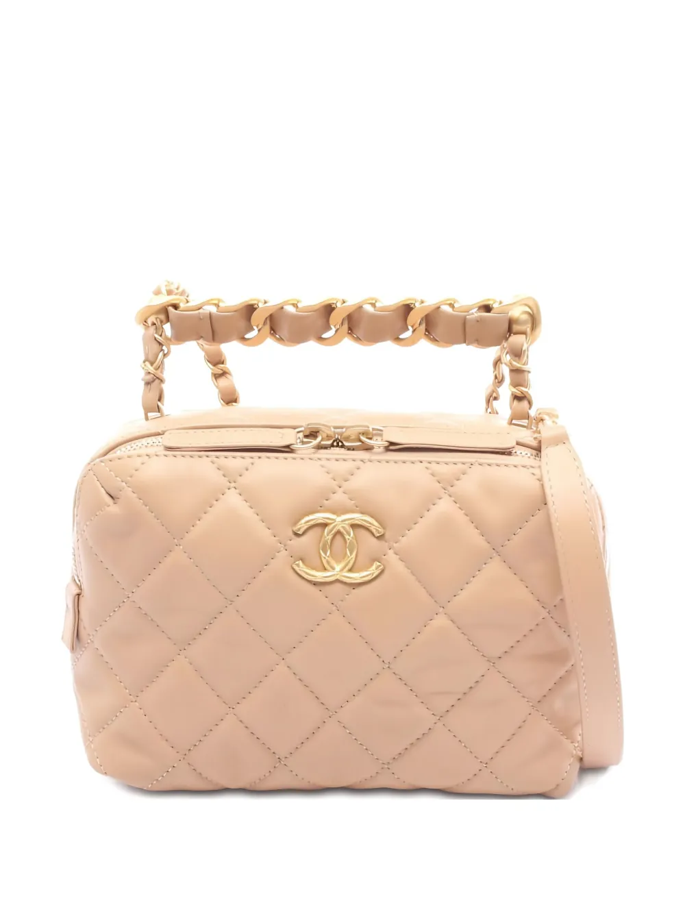 CHANEL Pre-Owned マテラッセ ショルダーバッグ S - ニュートラル CHANEL Pre-Owned マテラッセ ショルダーバッグ S - ニュートラル