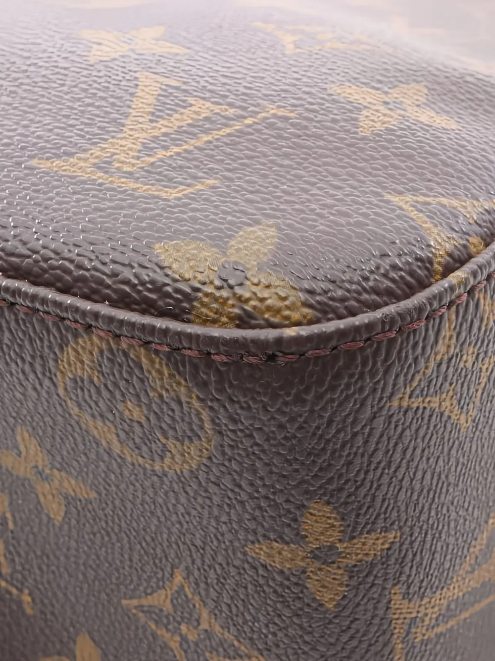 Pre-owned Louis Vuitton Looping Monogram Shoulder Bag In Brown