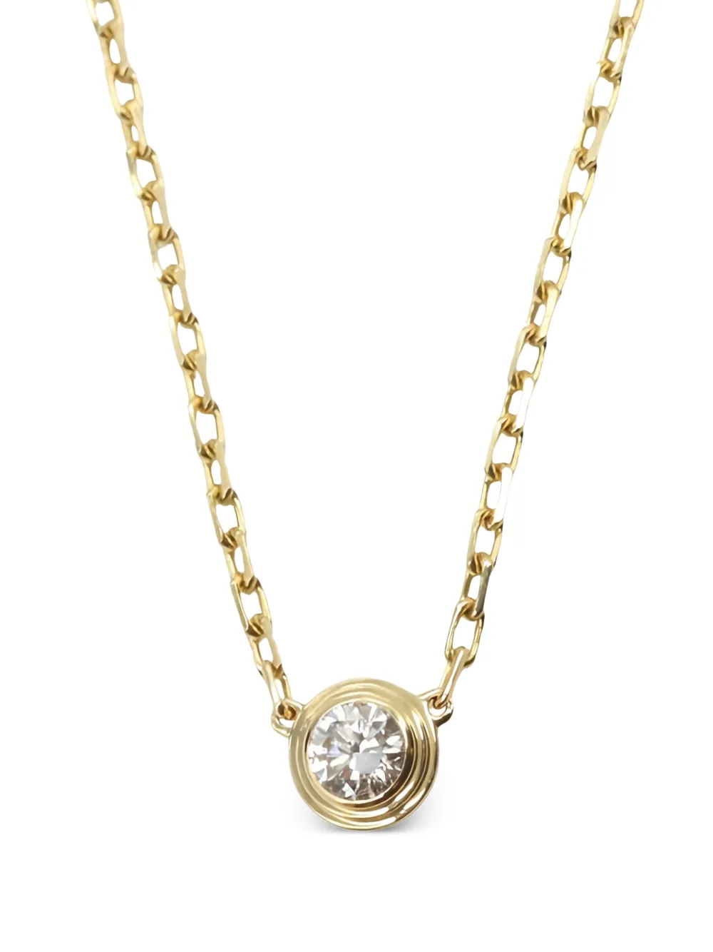 Cartier ダムール ダイヤモンド スモール ネックレス 18Kイエローゴールド - ゴールドトーン Cartier ダムール ダイヤモンド スモール ネックレス 18Kイエローゴールド - ゴールドトーン