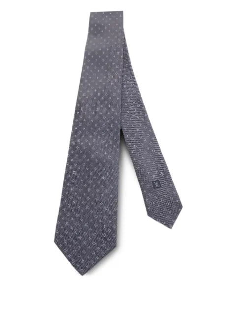 Louis Vuitton Pre-Owned monogram silk tie