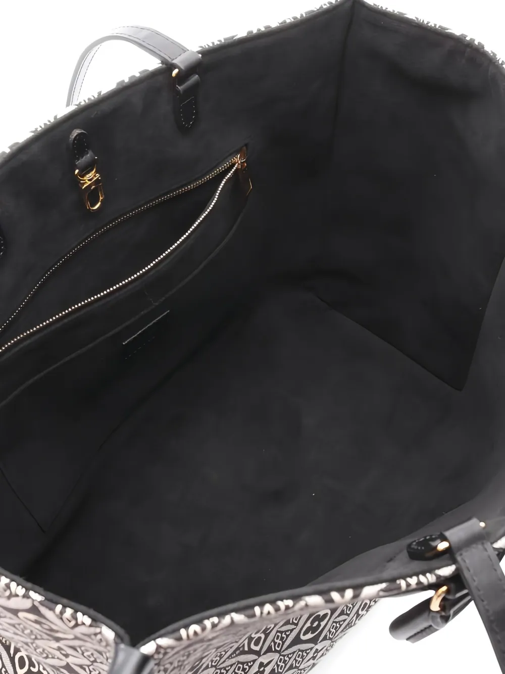 Pre-owned Louis Vuitton On-the-go Monogram Tote Bag In Black