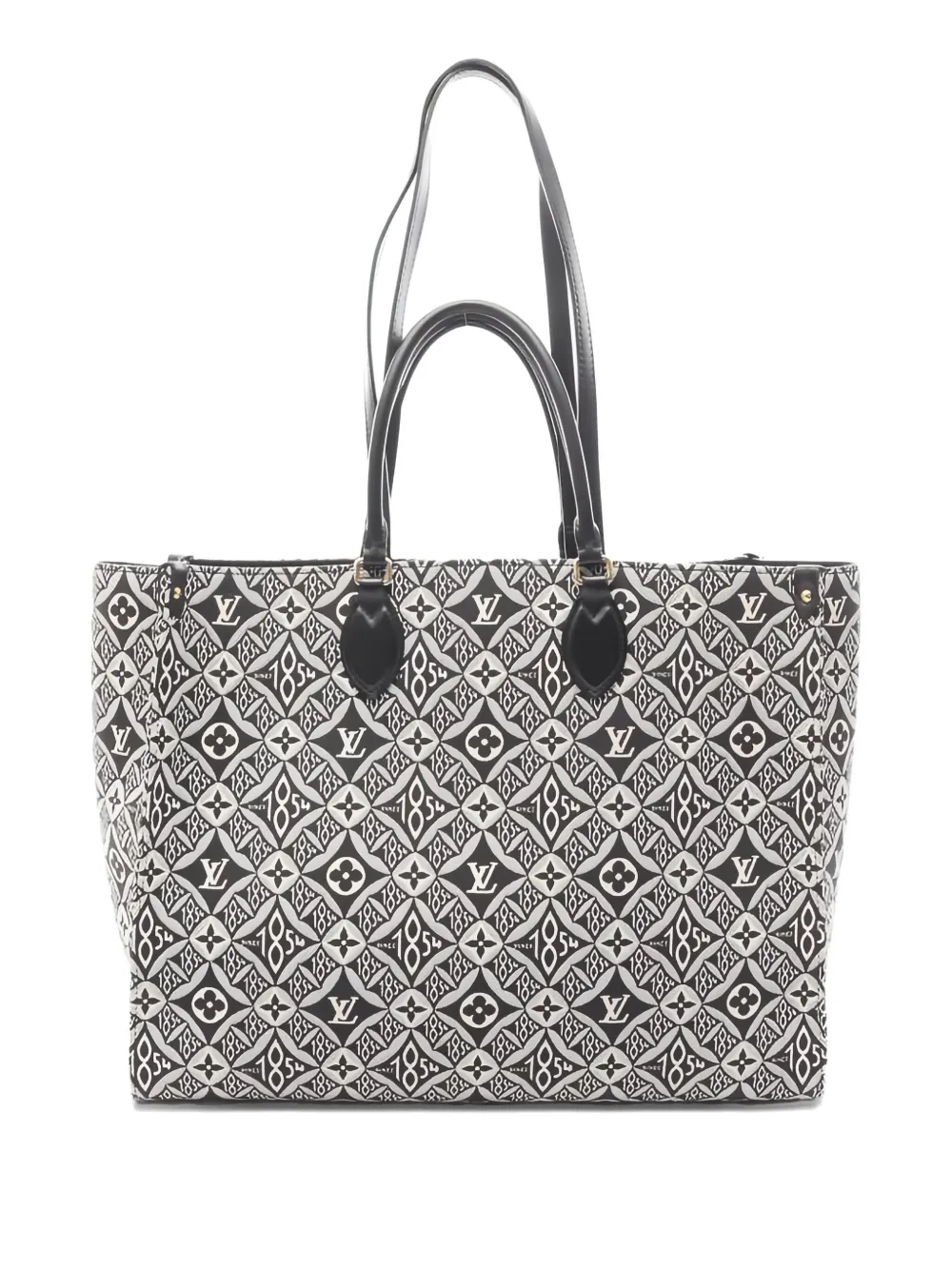 Louis Vuitton Pre-Owned オンザゴー モノグラム ハンドバッグ - ブラック Louis Vuitton Pre-Owned オンザゴー モノグラム ハンドバッグ - ブラック