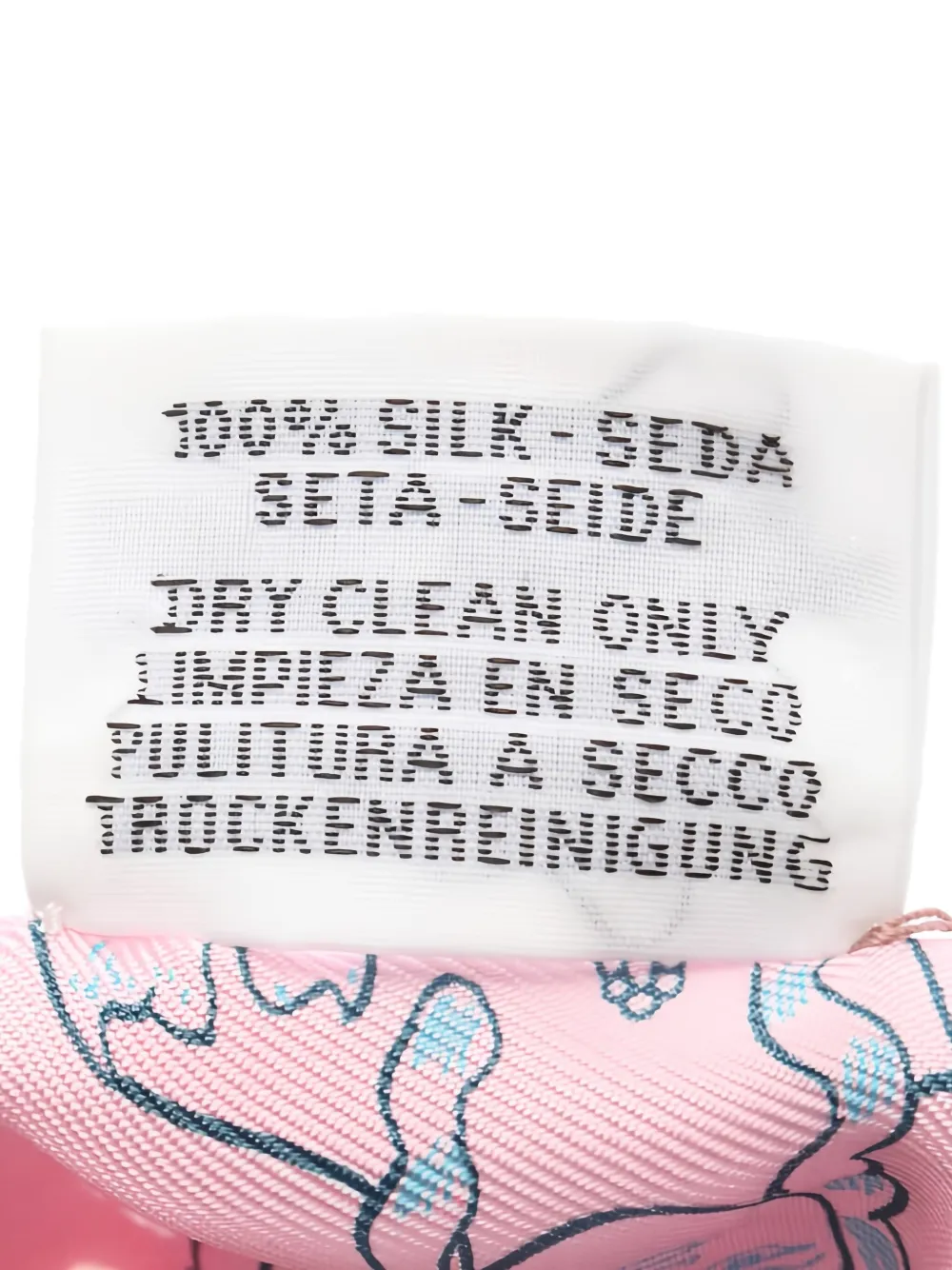 Pre-owned Hermes 2020 Dress Code Twilly Scarf In Pink