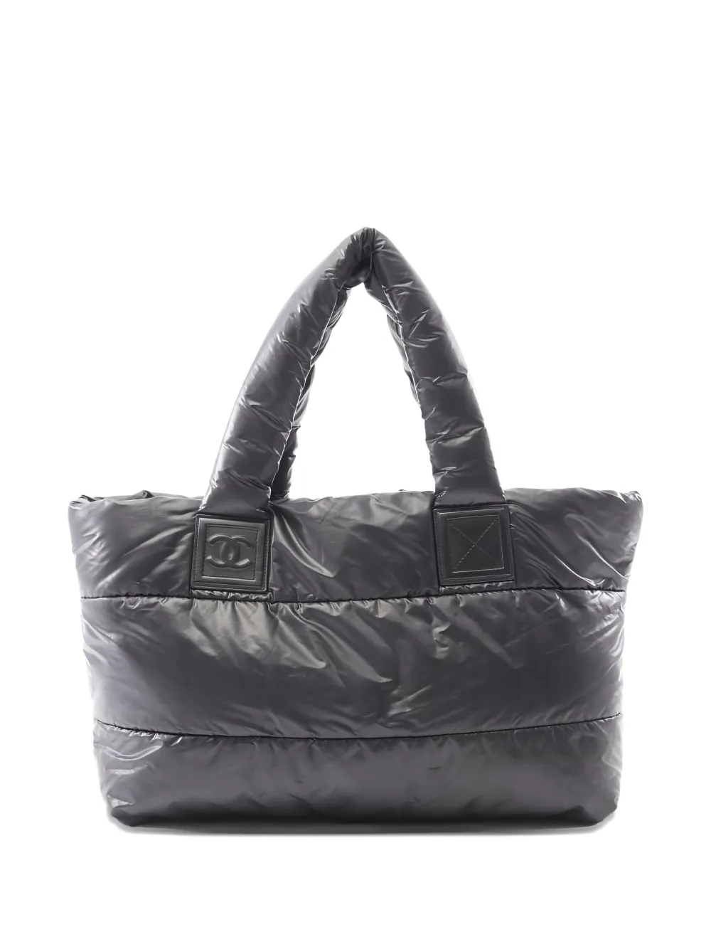CHANEL Pre-Owned ココクーン マトラッセ ハンドバッグ - ブラック CHANEL Pre-Owned ココクーン マトラッセ ハンドバッグ - ブラック