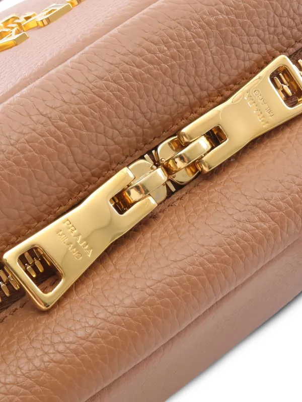 Prada Pre-Owned レザー トートバッグ | ブラウン | FARFETCH JP