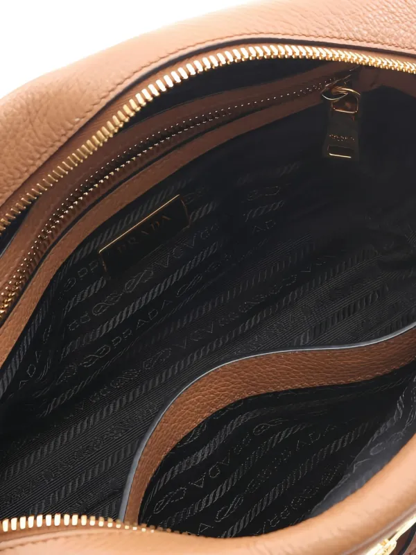 Prada Pre-Owned レザー トートバッグ | ブラウン | FARFETCH JP