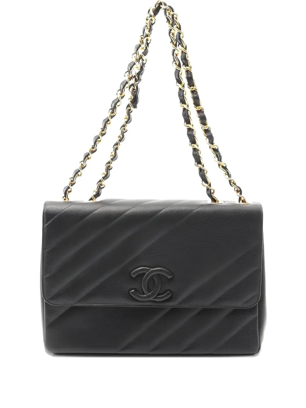 CHANEL Pre-Owned Coco Mark ショルダーバッグ - ブラック CHANEL Pre-Owned Coco Mark ショルダーバッグ - ブラック