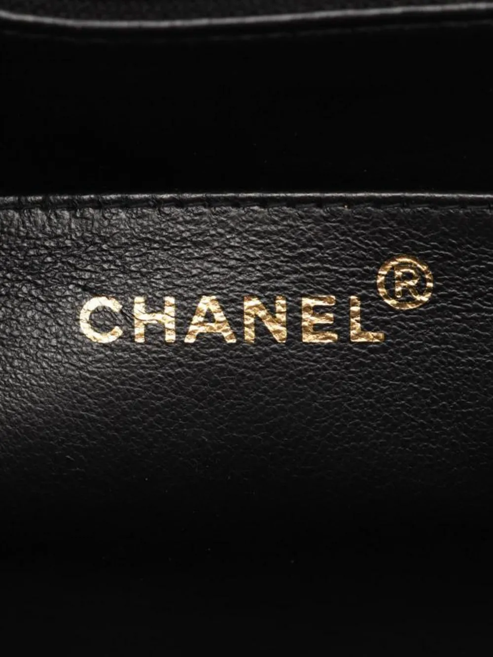 Coco Mark Caviar-Leather Chain Shoulder Bag